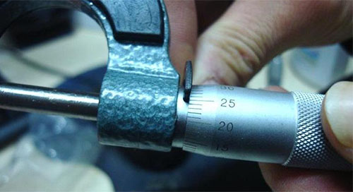 千分尺進行零點校準的方法